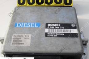БЛОК УПРАВЛЕНИЯ   BMW E34 524 td Bosch 0281001079