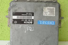 БЛОК УПРАВЛЕНИЯ   BMW E34 525 TD 0281001117