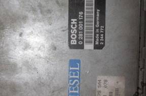 БЛОК УПРАВЛЕНИЯ BMW E34 525 TD 0281001176
