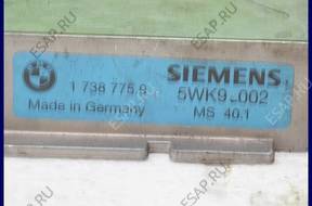 БЛОК УПРАВЛЕНИЯ   BMW E34 530i 17387759 5WK9002
