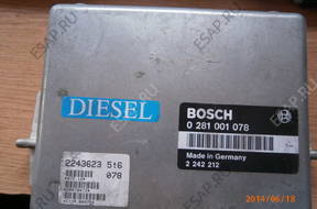 БЛОК УПРАВЛЕНИЯ bmw e34   bosh 0281001078 2242212