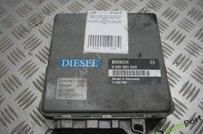 БЛОК УПРАВЛЕНИЯ BMW E36 318 TDS 0281001243