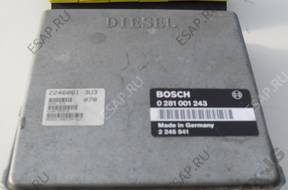 БЛОК УПРАВЛЕНИЯ   BMW E36 318tds Bosch 0281001243