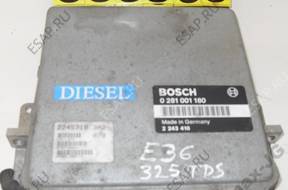 БЛОК УПРАВЛЕНИЯ   BMW E36 325tds Bosch 0281001180