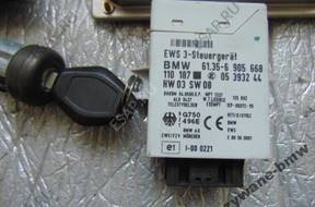 БЛОК УПРАВЛЕНИЯ BMW E39 M54  7519308  EWS КОМПЛЕКТ