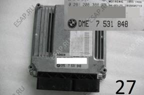 БЛОК УПРАВЛЕНИЯ BMW E46  0261208388 dme7531848 _27