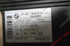 БЛОК УПРАВЛЕНИЯ bmw e63 e60   KBM 6947919