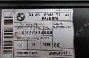 БЛОК УПРАВЛЕНИЯ  BMW E63 E64 6943171