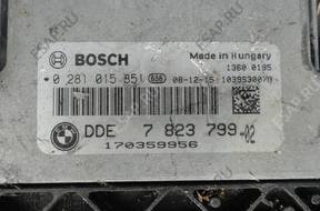 БЛОК УПРАВЛЕНИЯ BMW E70 3.0 ДИЗЕЛЬ 7823799 -02 0281015851