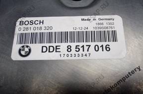 БЛОК УПРАВЛЕНИЯ BMW E70 3.0 ДИЗЕЛЬ 8517016 0281018320