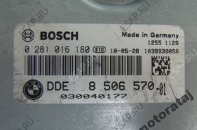 БЛОК УПРАВЛЕНИЯ BMW  E70 E71 3.0 0281016180 8506570