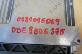 БЛОК УПРАВЛЕНИЯ Bmw e81 118d e90 318d 143KM 0281016069