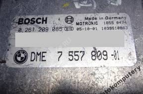 БЛОК УПРАВЛЕНИЯ BMW E87 1.6 БЕНЗИН 7557809 0261209085