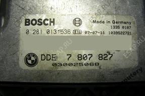 БЛОК УПРАВЛЕНИЯ BMW E87 2.0 ДИЗЕЛЬ 7807827 0281013536
