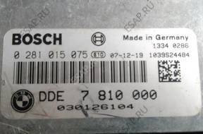 БЛОК УПРАВЛЕНИЯ BMW E87 2.0D 7810000 0281015075