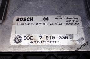 БЛОК УПРАВЛЕНИЯ BMW E87 2.0D 7810000 0281015075