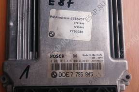 БЛОК УПРАВЛЕНИЯ BMW E87 7795845 0281011416