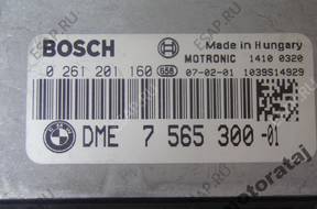 БЛОК УПРАВЛЕНИЯ BMW E90 2.0 0261201160 DDE 7565300
