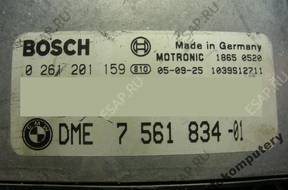 БЛОК УПРАВЛЕНИЯ BMW E90 2.0 БЕНЗИН 7561834 0261201159