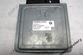 БЛОК УПРАВЛЕНИЯ BMW E90 2.0 БЕНЗИН 7576670 5wk90189