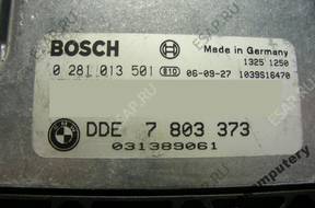 БЛОК УПРАВЛЕНИЯ BMW E90 2.0 ДИЗЕЛЬ 7803373 0281013501