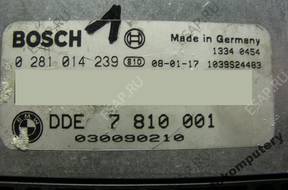 БЛОК УПРАВЛЕНИЯ BMW E90 2.0 ДИЗЕЛЬ 7810001 0281014239