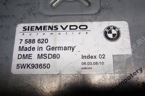 БЛОК УПРАВЛЕНИЯ BMW E90 3.0 БЕНЗИН 7588620 5wk93650