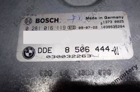 БЛОК УПРАВЛЕНИЯ BMW E90 3.0 ДИЗЕЛЬ 8506444 0281016119