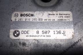 БЛОК УПРАВЛЕНИЯ BMW E90 3.0 ДИЗЕЛЬ 8507136 0281016285