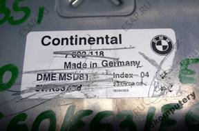 БЛОК УПРАВЛЕНИЯ BMW E90 3.0 V6 7602118 5wk93738