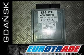 БЛОК УПРАВЛЕНИЯ BMW E90 92 E93 M3   ДВИГАТЕЛЕМ MS60