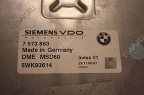 БЛОК УПРАВЛЕНИЯ Bmw e92 335i X6 35iX 7573863 5WK93614
