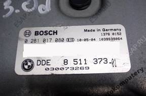 БЛОК УПРАВЛЕНИЯ BMW F01 3.0 ДИЗЕЛЬ 8511373 0281017080