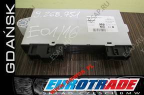 БЛОК УПРАВЛЕНИЯ BMW F01 F10 F12   CAS4 9257038