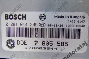 БЛОК УПРАВЛЕНИЯ BMW X5 E70 0281014205 DDE7805585 330D