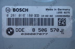 БЛОК УПРАВЛЕНИЯ BMW X5 E70 X6 3.0D 0281016180 DDE 8506570