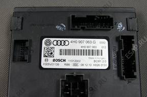 БЛОК УПРАВЛЕНИЯ БОРТОВОЙ СЕТЬЮ AUDI A8 4H 4H0907063D