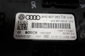 БЛОК УПРАВЛЕНИЯ бортовой сетью BCM  Audi A8 4H0907063CB Bosch