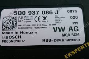 БЛОК УПРАВЛЕНИЯ бортовой сетью BCM MQB 5Q0937086J GOLF VII 7