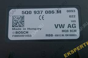 БЛОК УПРАВЛЕНИЯ бортовой сетью BCM MQB 5Q0937086M GOLF VII 7