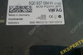 БЛОК УПРАВЛЕНИЯ бортовой сетью BCM PQ37 5Q0937084H A3 8V Golf