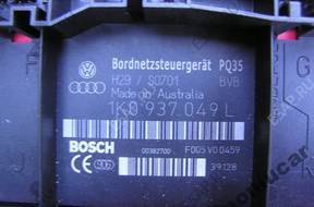 БЛОК УПРАВЛЕНИЯ   бортовой сетью VW GOLF V 1K0937049L