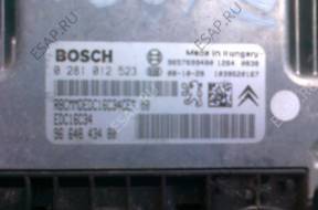 БЛОК УПРАВЛЕНИЯ BOSCH 0 281 012 523 PEUGEOT 1.4 HDI