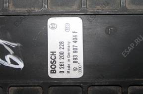 БЛОК УПРАВЛЕНИЯ BOSCH 0261200228 893907404F VW AUDI.