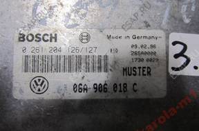 БЛОК УПРАВЛЕНИЯ BOSCH 0261204126/127 VW 06A906018C
