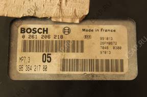 БЛОК УПРАВЛЕНИЯ BOSCH 0261206218 CITROEN PEUGEOT 1.8