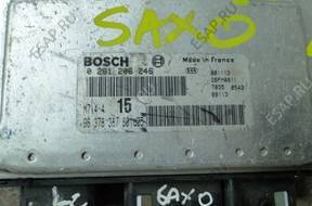 БЛОК УПРАВЛЕНИЯ BOSCH 0261206246 PEUGEOT 106 SAXO 11 2521