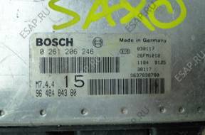 БЛОК УПРАВЛЕНИЯ BOSCH 0261206246 PEUGEOT 106 SAXO 11 2521