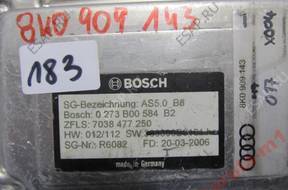 БЛОК УПРАВЛЕНИЯ BOSCH 0273B00584B2 AUDI 8K0909143