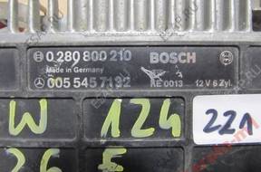 БЛОК УПРАВЛЕНИЯ BOSCH 0280800210 , MERCEDES 0055457132